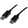 DisplayPort ケーブル/15m/ディスプレイポート1.2/長尺アクティブケーブル/DP - DP モニターケーブル/4K30Hz/ラッチ付きDPコネクタ オス - オス StarTech.com