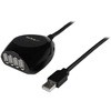 USB 2.0 アクティブ延長ケーブル(15m) & 4ポートUSBハブ Type-A(オス) - 4x Type-A(メス) StarTech.com