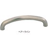 ステンレスD形丸棒ハンドル ST-36 シロクマ