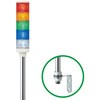 LEUT-24-5-5L-RYGBW �ϑw��LED�\���� ��30 AUSG�V���[�Y ���t AC/DC24V �A���[&�n�[���j�[(�V���i�C�_�[�G���N�g���b�N) 46270553