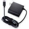 ACDC-PD0465BK ACアダプター ノートPC用 Type-C PD対応 ケーブル一体型 パソコン充電器 2m エレコム 46282819