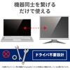 CAC-DPHDMI10BK HDMI変換ケーブル DisplayPort-HDMI 4K 2K解像度対応 デジタル音声出力 ブラック エレコム 46283029