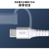 500-IPLM034W-1 USB TypeC�P�[�u�� USB2.0 ���C�g�j���O�ϊ��A�_�v�^�t�� �T�����_�C���N�g 46361345