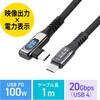USB TypeCP[u USB 20Gbps PD100WΉ