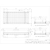 FLN42R-TG-W600-P75-L1000 y׏dp[[RxA(42.7 X`[[EX`[t[) CLRE 48640184