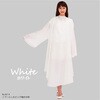 - No.4014 ソブールしわビッグ袖付刈布 ホワイト カトレア本舗 46577327