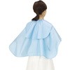 No．5165 フィットネックシャンプークロス ブルー カトレア本舗