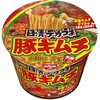 日清 デカうま 豚キムチ 日清食品