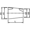 T-13SUS316L 溶接用コンセントレジューサー SUS316L トーステ 46637344