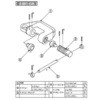 ねじ式万能クランプ(PC)5.0t用部品 日本クランプ(JAPAN CLAMP)