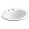Pennington(ペニントン) ドロップイン 3HW 洗面シンク KOHLER(コーラー)
