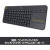 K400pBK ワイヤレス タッチキーボード k400 Plus ロジクール 46891304