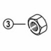 ブレーキ取付ナット(M10×4mm) SHIMANO(シマノ) シマノ 品番先頭文字-Y2 