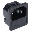 6200.4315 Schurter IEC�v���O C14 �I�X �X�i�b�v�C�� SCHURTER 47103596