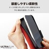 PM-A23APLFUBK iPhone 15 ケース レザー 手帳型 衝撃吸収 超軽量 薄型 スタンド機能付 UltraSlim エレコム 47353226