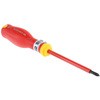 Facom スクリュードライバ， Phillips， チップサイズ：PH1， VDE/1000V認証あり， ATP1X100VE FACOM