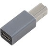 USB2.0変換アダプタ Cメス - Bオス アイネックス
