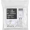 チャック袋マット印刷付 0.08mm厚 伊藤忠リーテイルリンク