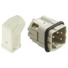09200030620+09200042611 Harting �w�r�[�f���[�e�B�p���[�R�l�N�^�L�b�g ���b�N���o�[�L�b�g �I�X 4 + PE�� �n�[�e�B���O 48266445