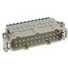Harting 電源コネクタインサート Han ES Press シリーズ オス 16A 500 V 24 B ハーティング