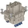 Harting 電源コネクタインサート Han ES Press シリーズ メス 16A 500 V 6 B ハーティング