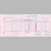 チェーンストア統一伝票 手書用1型 返品 明文舎印刷