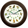 野鳥の電波壁掛け時計 マリン商事