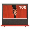 100インチ床置きタイプ16：9スクリーン StylistLimitedシリーズ ホワイトマットアドバンス SD-100HDWA/R SD-100HDWA/R レッド [100インチ /スプリング] キクチ科学研究所