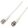 0.5mアンテナケーブル(F型接栓-F型接栓)  2本セット FBT-605W フジパーツ