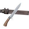 土佐登山剣鉈9寸 【ステンツバ輪】ダマスカス15青2 洋樫柄オイルステン トヨクニ