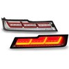 ハイゼットカーゴ/アトレーワゴン ファイバーLEDテール 流れるシーケンシャルウインカー クリアー クリスタルアイ