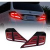 20系ヴェルファイア/アルファード クリスタルアイ ファイバーフルLEDテール V3 流れるシーケンシャルウインカー インナーレッド クリスタルアイ