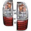ランクル 90/95系 プラド LEDテールランプ レッドクリアータイプ クリスタルアイ