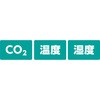 大型CO2モニター(NDIR方式) アーテック