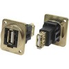 USBコネクタ (タイプA)， USB2.0， メス、オス RS PRO， ポート数:2 RS PRO
