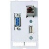 39500020143 USBコネクタ (タイプA), メス to メス, メス to オス Harting, ポート数:3 ハーティング 48794954