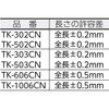 TK-1006CN 曲尺シルバー TRUSCO 48916874
