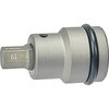 T8-19AHH インパクト用ヘキサゴンソケット(差込角25.4mm・差替式) TRUSCO 48921677