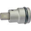 T8-22AHH インパクト用ヘキサゴンソケット(差込角25.4mm・差替式) TRUSCO 48921686