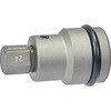 T8-24AHH インパクト用ヘキサゴンソケット(差込角25.4mm・差替式) TRUSCO 48921704