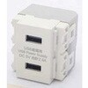 USB-R3701W 埋込USB給電用コンセント TERADA(寺田電機製作所) 48932467
