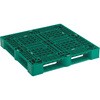 SLA-1111N-GN 樹脂パレット 片面4方差 TRUSCO 48941392