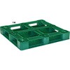 SLA-1111N-GN 樹脂パレット 片面4方差 TRUSCO 48941392