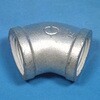 ZD 白 45°エルボ (バンド付) リケン