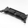 基板対電線接続用コネクタ 2.54mmピッチ PSシリーズ MILタイプピンヘッダ ロック&イジェクトレバー付き ライトアングルスルーホールタイプ スタンダードレバータイプ JAE(日本航空電子工業)