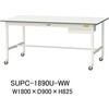 軽量作業台/耐荷重128kg_引き出し付_移動式H825_ワークテーブル150シリーズ 山金工業