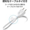 T-M303BK 電源タップ 小型 モバイル 持ち運び用 2P×3個口 二重被ふく 125V エレコム 49322848