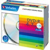 DVD-R 1回記録用 4.7GB 1-16倍速 Verbatim(バーベイタム)