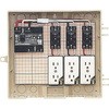 屋外電力用仮設ボックス (漏電しゃ断器・分岐ブレーカ・コンセント内蔵) 未来工業