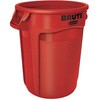 FG263200RED VENTED BRUTE 丸型コンテナ 32ガロン(121.1 L) フタ無し ラバーメイド 49615168